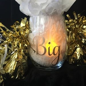Sorority Big Sister Wine Glass